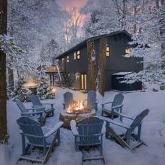 Hot Tub+Fire Pit | Game Room Lake Naomi Golden Owl